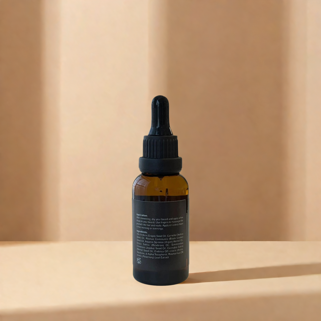 Hemp Infused Beard Growth Oil