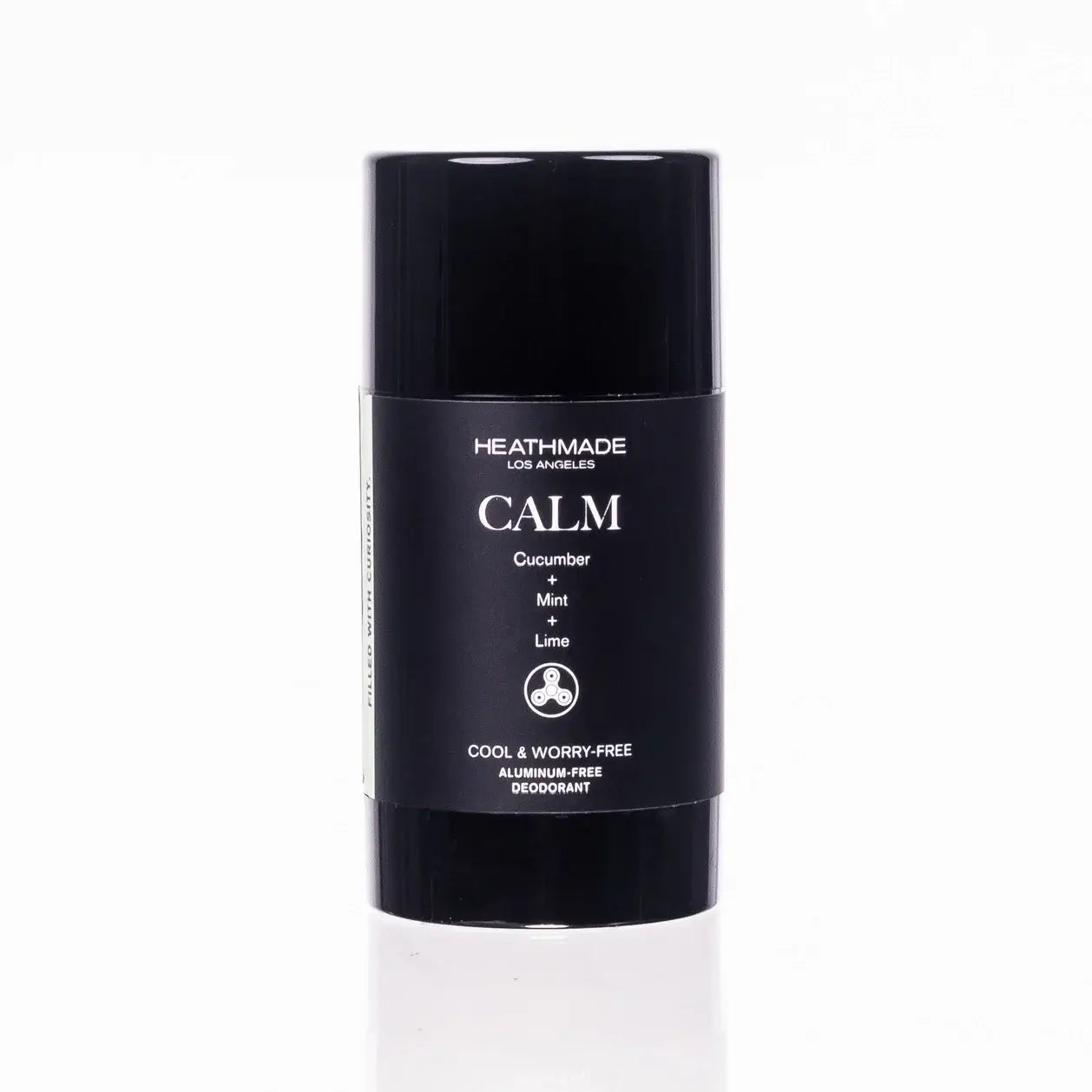 Organic Lime & Peppermint Manly Deodorant, featuring cucumber scent and aluminum-free formula.