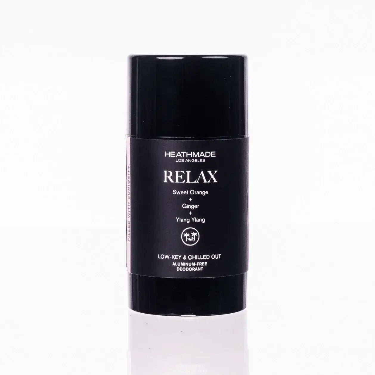 Organic Relax deodorant with sweet orange, ginger, and ylang-ylang for less sweat and a soothing aroma.