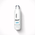 White hair removal spray bottle with 'baron grooming' branding on a white background